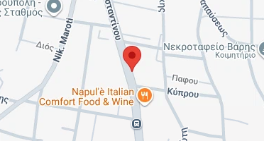 Χάρτης και σημείο της επιχείρησης