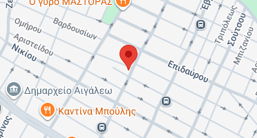 Location of business on map