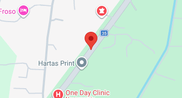 Location of business on map