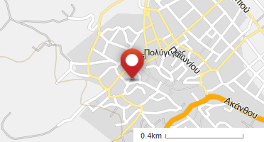 Location of business on map