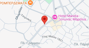 Location of business on map