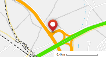 Location of business on map