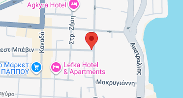 Location of business on map