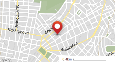 Location of business on map