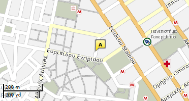 Location of business on map