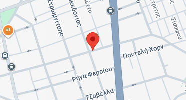 Location of business on map
