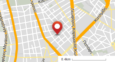 Location of business on map