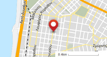 Location of business on map