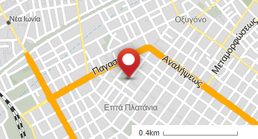 Location of business on map