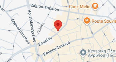 Location of business on map