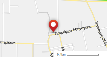 Location of business on map
