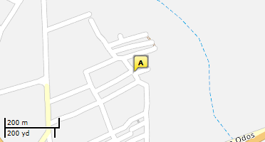Location of business on map