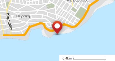 Location of business on map