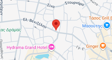 Location of business on map
