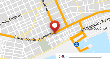 Χάρτης και σημείο της επιχείρησης