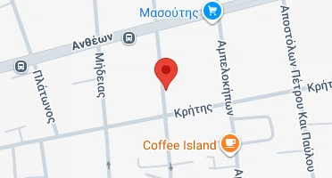 Location of business on map