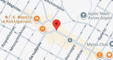 Location of business on map