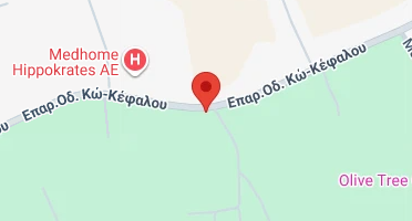 Location of business on map