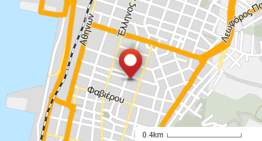 Location of business on map