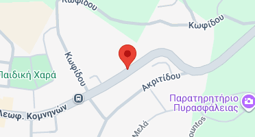 Location of business on map