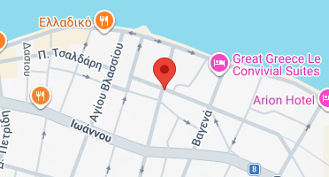 Location of business on map