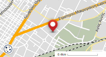 Location of business on map
