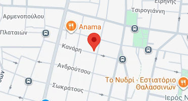 Location of business on map