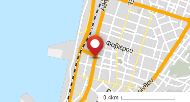 Location of business on map