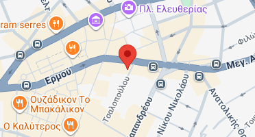 Χάρτης και σημείο της επιχείρησης