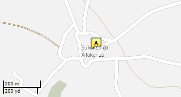 Location of business on map