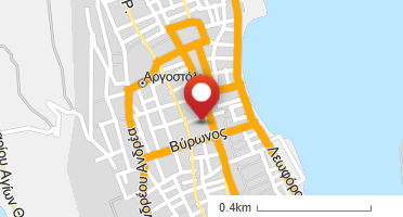 Location of business on map