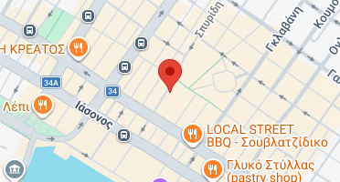 Location of business on map