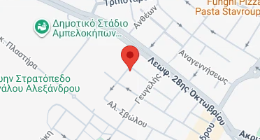 Location of business on map
