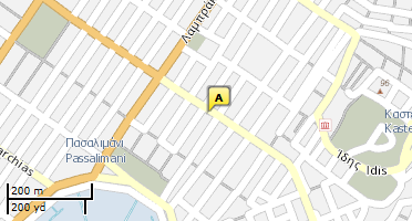 Location of business on map