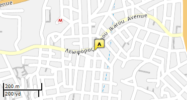 Χάρτης και σημείο της επιχείρησης