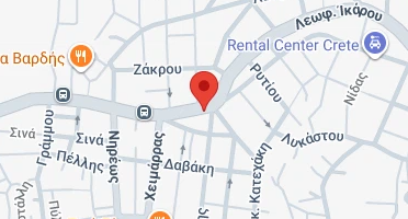 Location of business on map