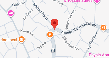Χάρτης και σημείο της επιχείρησης