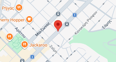 Location of business on map