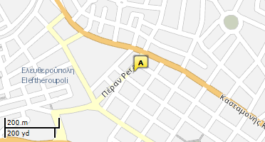 Location of business on map