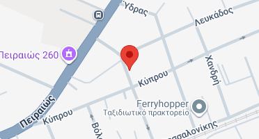 Location of business on map