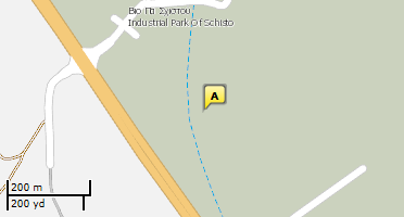 Location of business on map