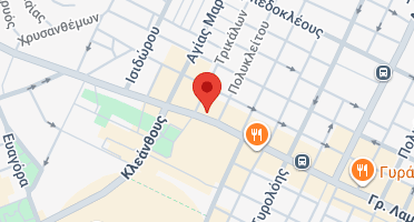 Location of business on map