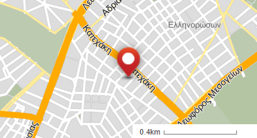 Location of business on map