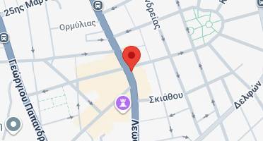 Location of business on map
