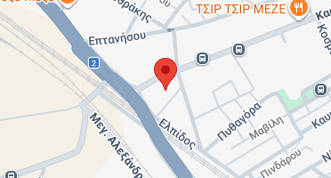 Location of business on map