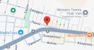 Location of business on map
