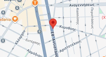Location of business on map