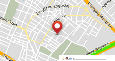 Location of business on map