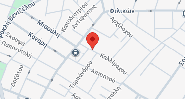 Location of business on map
