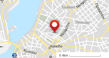Location of business on map